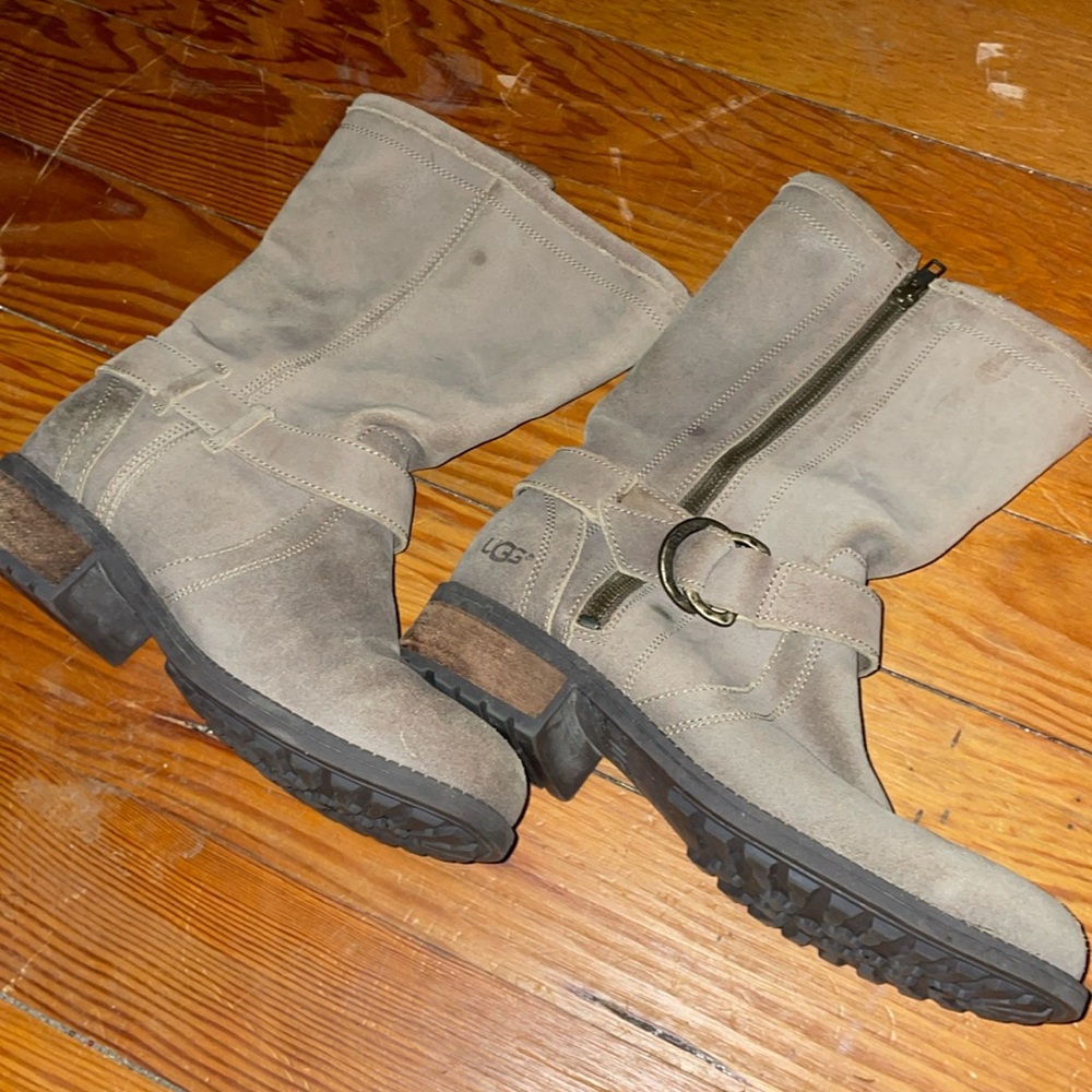 Ugg leather boots size 8